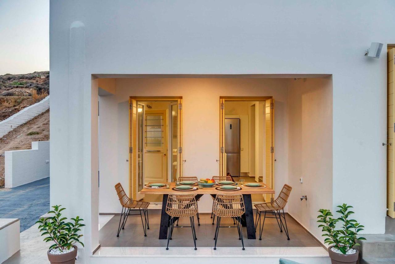 Villa Alba In Syros With Private Jacuzzi Azolimnos Extérieur photo
