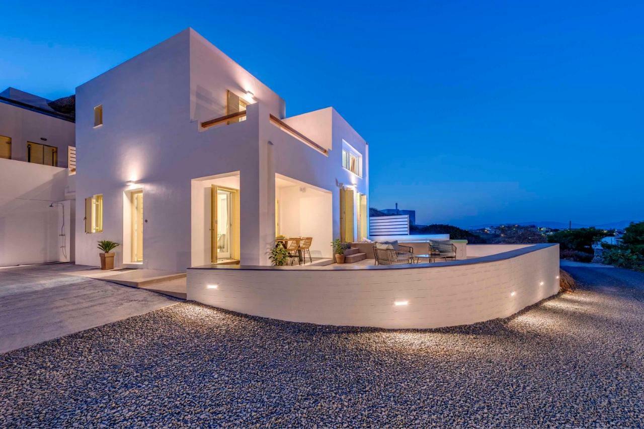 Villa Alba In Syros With Private Jacuzzi Azolimnos Extérieur photo