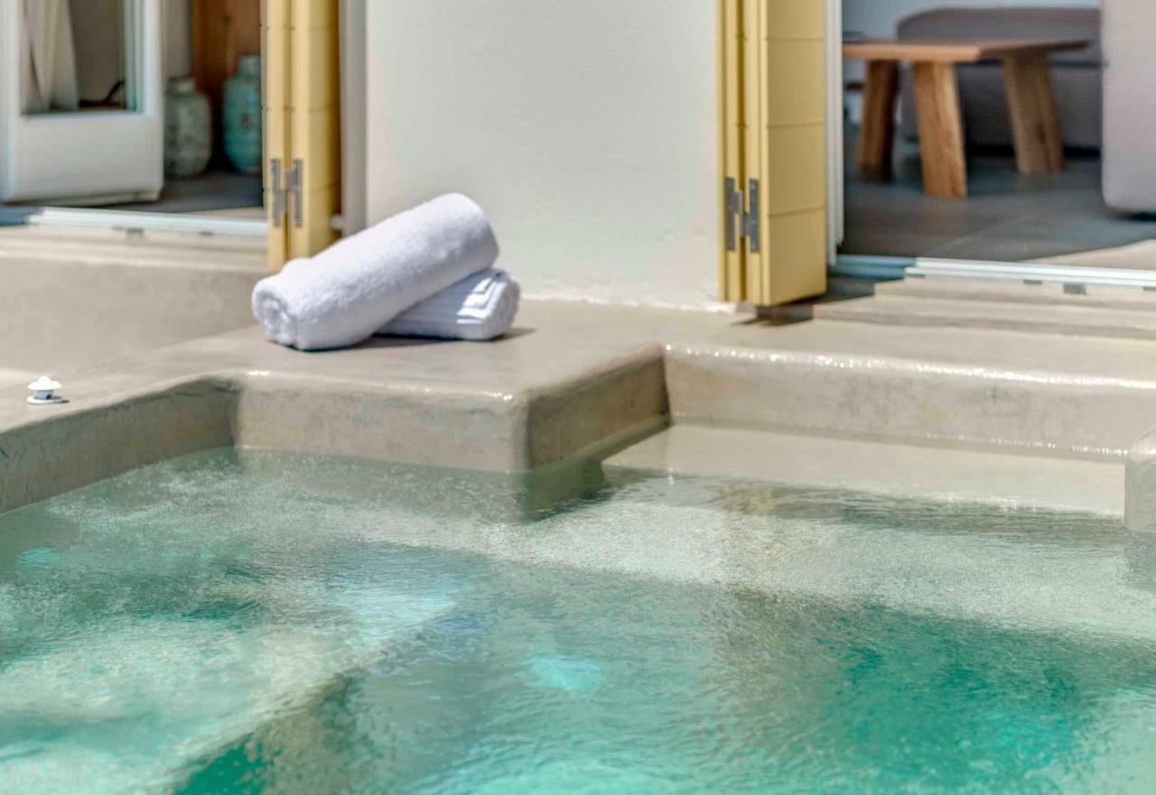Villa Alba In Syros With Private Jacuzzi Azolimnos Extérieur photo